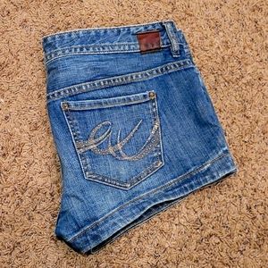 EUC X2 jean shorts